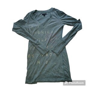 American Eagle Women's XS Long Sleeve T-Shirt Top Casual Wear